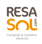 Logo RESA SOL, campings locations vacances
